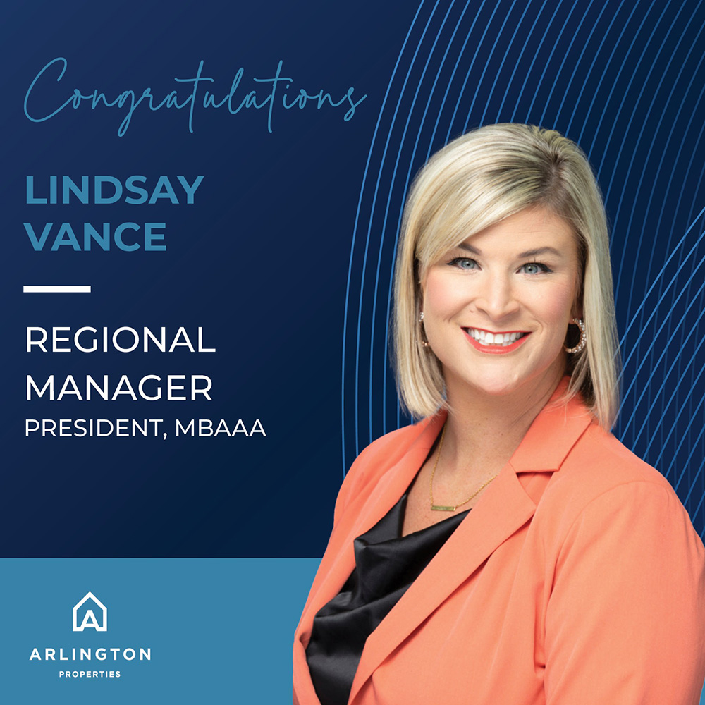Congratulations Lindsay Vance